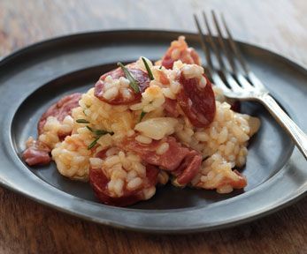 Come fare il risotto 'nduja calabrese e melanzane Come fare il risotto 'nduja calabrese e melanzane