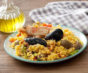 Come fare la paella di carne e pesce