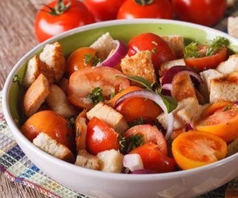 Nella pappa al pomodoro e nella panzanella