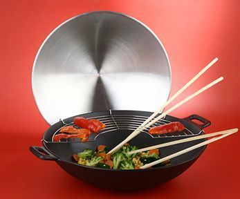 Cucinare a vapore con il wok