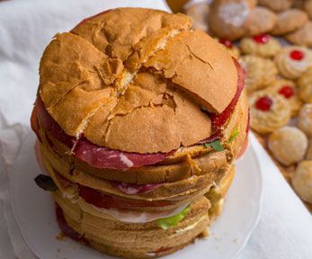 Panettone salato ai 5 gusti Panettone salato ai 5 gusti