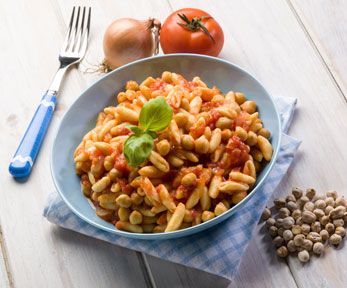 Come fare gli strascinati alla crema di ceci