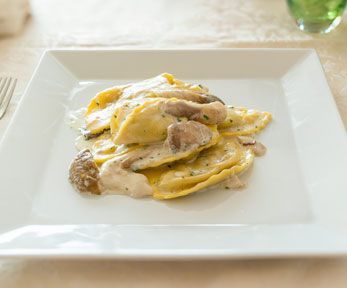 Come condire i ravioli con i funghi porcini Come condire i ravioli con i funghi porcini