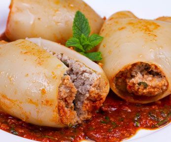 Come cucinare i calamari ripieni al forno