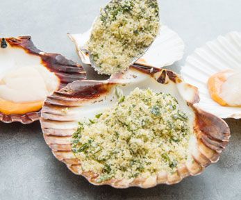 Come cucinare le capesante gratinate