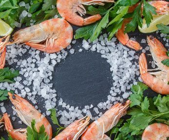 Come cucinare le mazzancolle al sale