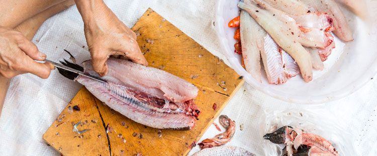 Come sfilettare il pesce