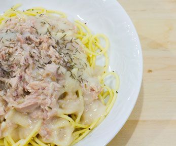 Come fare il sugo di pesce in bianco Come fare il sugo di pesce in bianco