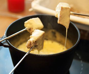 Fonduta di formaggio style français