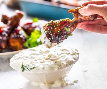 Abbinamenti con la salsa tzatziki Abbinamenti con la salsa tzatziki
