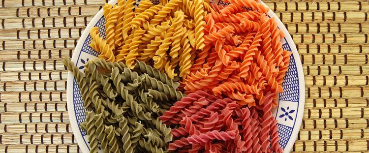 Come colorare la pasta
