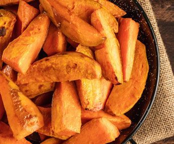 Le patate dolci al forno