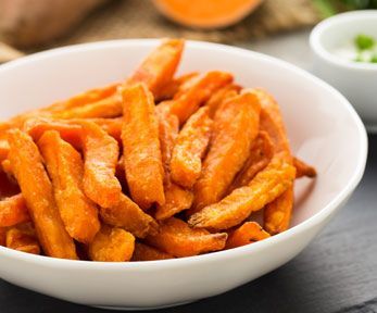 Le patate dolci al microonde