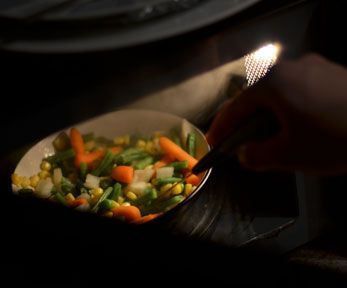 Come grigliare le verdure al microonde