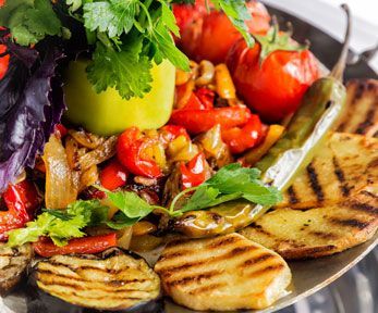 Come presentare le verdure grigliate