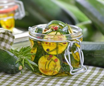Zucchine grigliate sott'olio Zucchine grigliate sott'olio