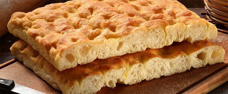 Focaccia rustica in teglia con rosmarino Lievito Naturale o Lievito Madre o  Pasta Madre