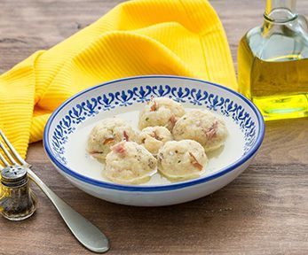 Canederli con speck