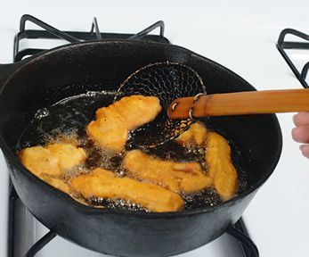 Gli strumenti per friggere