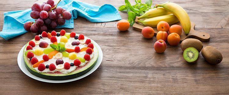 Fruit pizza tutta frutta