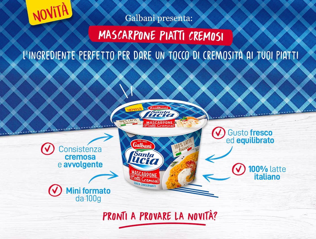 Mascarpone Piatti Cremosi - Sorprenditi di gusto