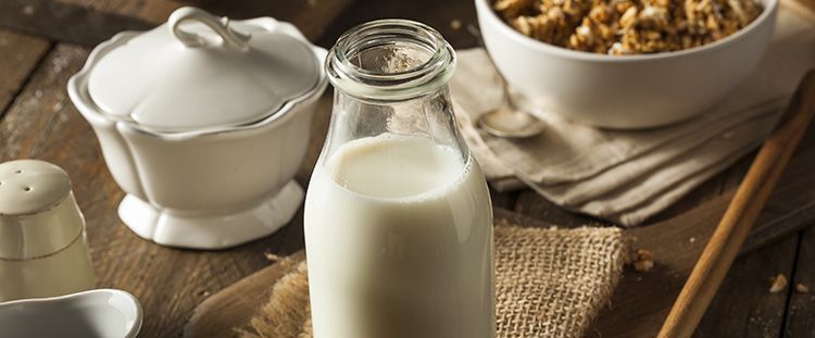 Il latte in cucina