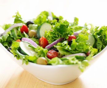 Come impiattare un'insalata