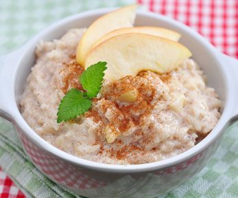 Riso al latte, mele e cannella Riso al latte, mele e cannella