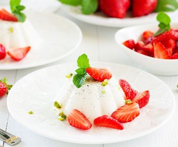 Budino al latte in polvere