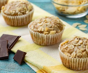 Muffin al latte di mandorla
