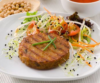 Come preparare gli hamburger con farina di soia