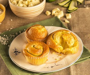 Muffin ai pomodori secchi e olive