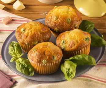 Muffin ai pomodori secchi e olive