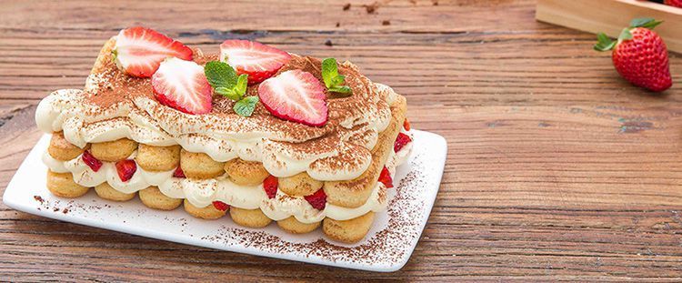 Tiramisù alle fragole