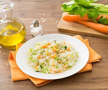 Con risotti alle verdure