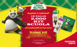 Torna a scuola con Crema Bel Paese Torna a scuola con Crema Bel Paese