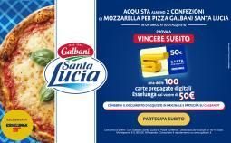Con Galbani Santa Lucia La Pizza Ti Premia
