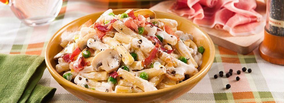 Pasta con lo speck