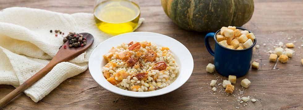 Orzotto con zucca