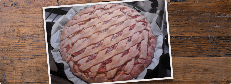 Crostata di ricotta e fichi bianchi del Cilento
