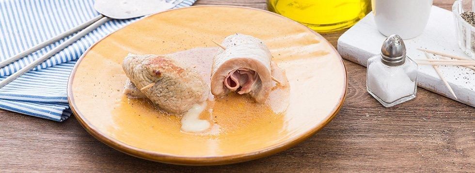Involtini di carne ripieni