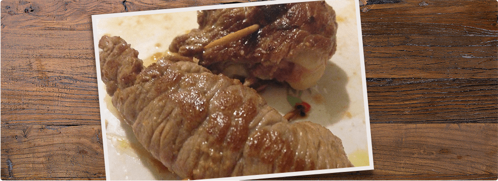 Involtini di carne Light