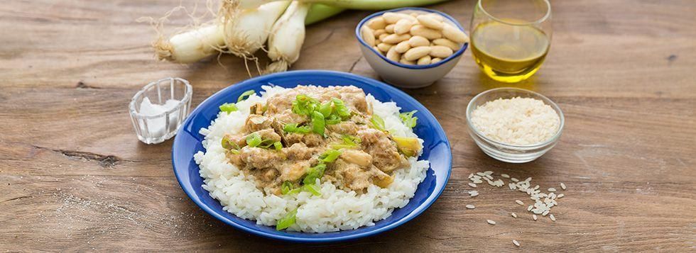 Pollo alle mandorle