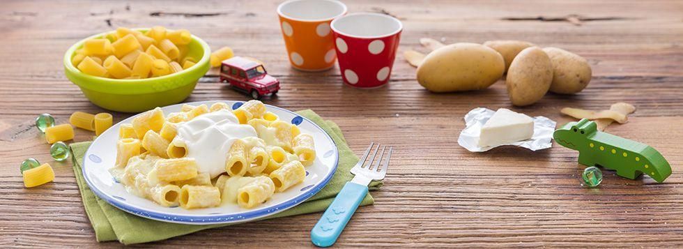 Pasta e patate cremosa