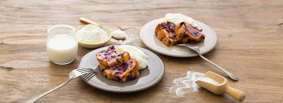 Ciambella ai frutti di bosco