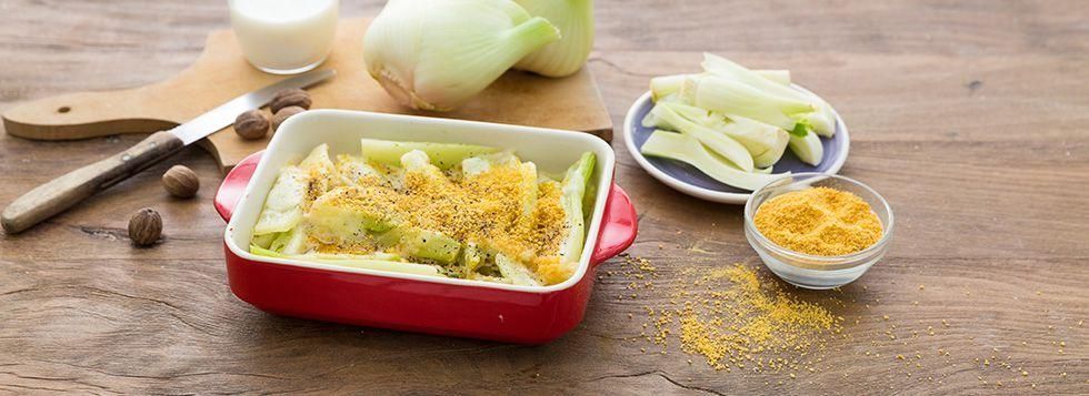 Finocchi gratinati light