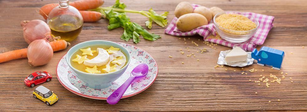 Brodo vegetale cremoso