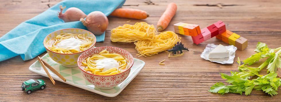 Brodo di carne cremoso