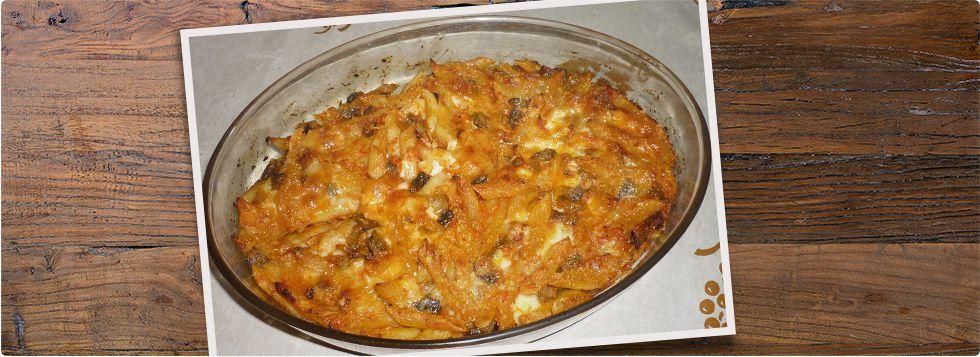 Maccheroni pasticciati alla Norma
