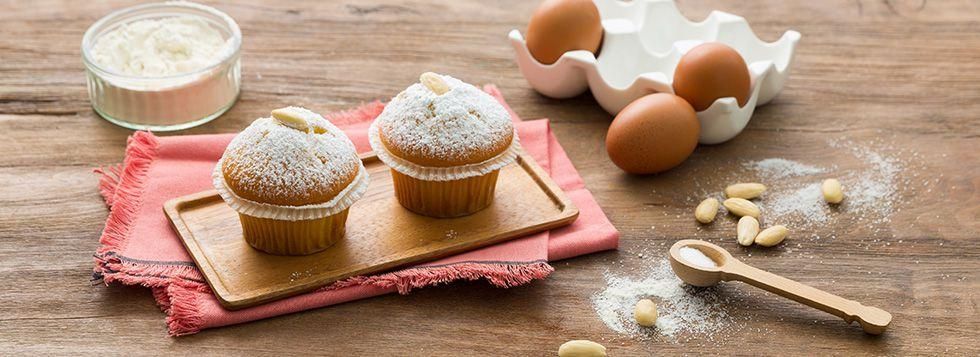 Muffin alle mandorle